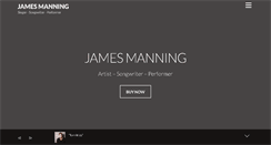 Desktop Screenshot of jamesmanningmusic.com